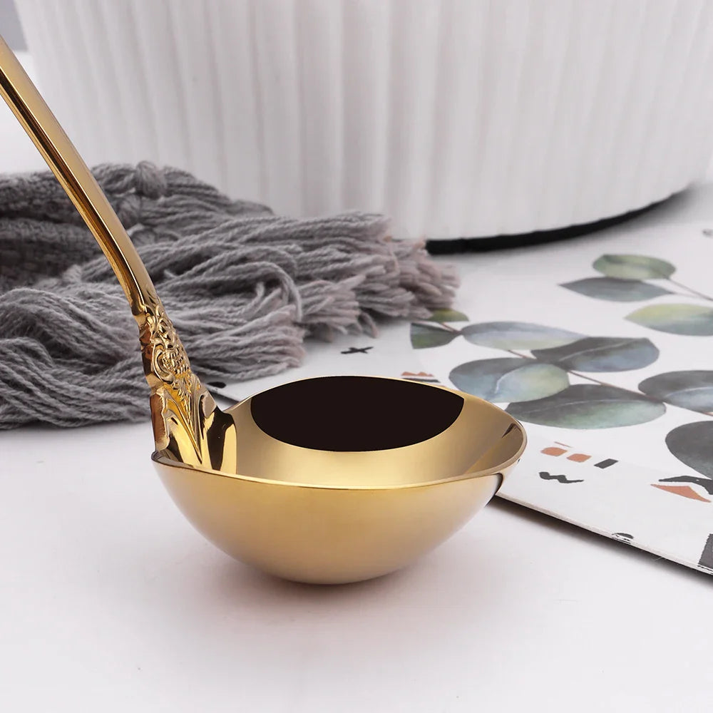 2/3/4/5/6 pieces 6.29 inch mini gravy sauce ladle for mixing and stirring Cereal Sauce Gravy Condiment non cooking soup ladle