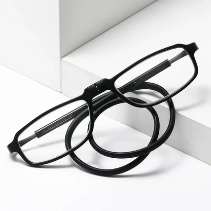 DML Ultralight Reading Men Women Glasses Hanging Stretch Anti-fatigue Presbyopia Unisex Glasses Diopter +1.5+3.5