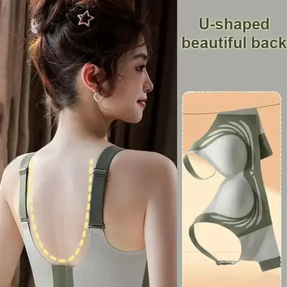 Wireless Push Up Support Bra for Women