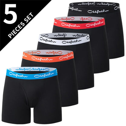 5/10 Pack Multi-size Men's Short Boxers Leisure Sports Elastic Waist