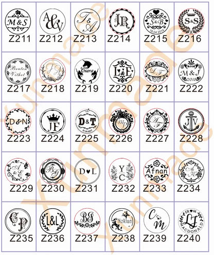 Custom Initials Embosser stamp,Book Embosser Personalized Wedding Embossing Stamp, Address Stamp, Form the Library Embosser