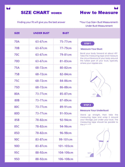 Popular Sexy Lingerie for Women, U-Shaped Backless Bra, Beautiful Back Bra, Thin Bra That Makes Big Breasts Appear Smaller