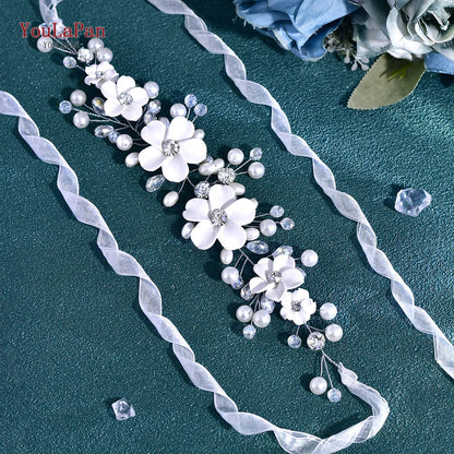 Wedding Bridal Rhinestone Dress Sash Belts for Women Wedding Jewelry Accessories