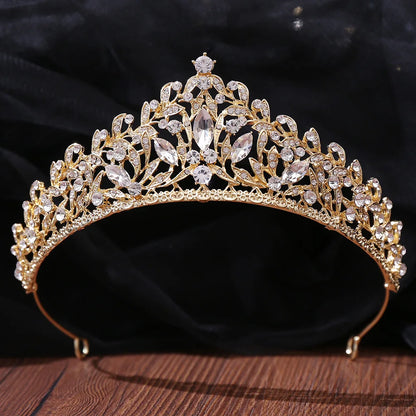 Bridal Luxury Crystal Tiara For Women