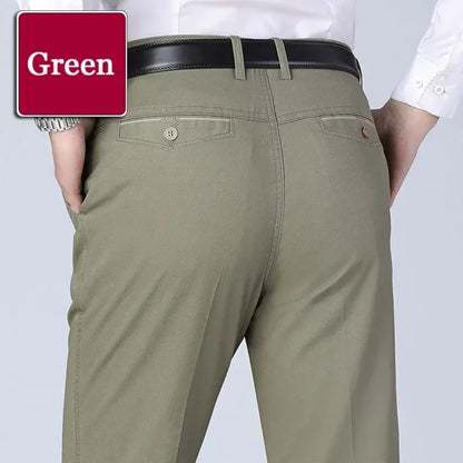 Men's Classic Casual Summer Thin Cotton Pants