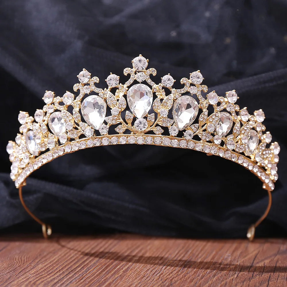 Bridal Luxury Crystal Tiara For Women