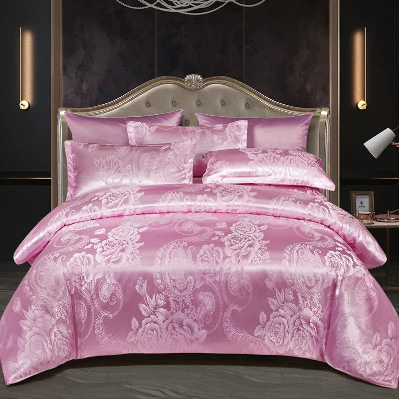 European Soft Fabric Luxury Duvet Cover Set - 3pcs (2)