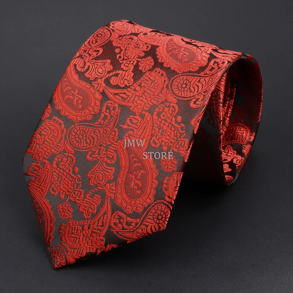 Elegant Men's Tie in Various Designs for Business or Wedding