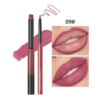 2pc Lipstick Lip liner Pencil Waterproof Long Lasting