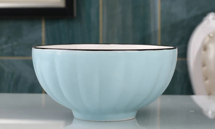 Large Size Cerc Bowl Set Creative Bowl Plate Combination Microwave Se Home Use Single 4 Pieces New 202 Dining Utensils
