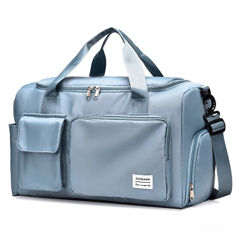 Carry On Travel Bag Large Capacity Bag with Compartment Sports Fitness Bags for Women