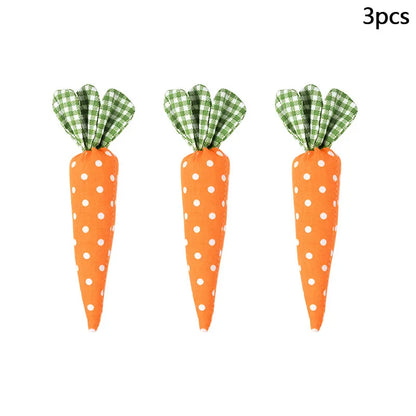 1/5pcs Easter Spring Carrot Ornaments