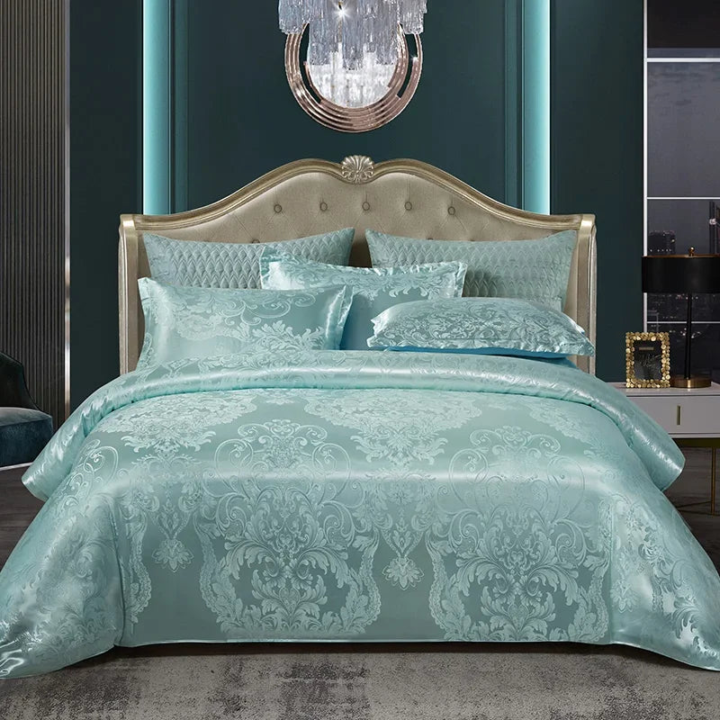 European Soft Fabric Luxury Duvet Cover Set - 3pcs