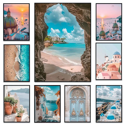 Greece Landscape Posters Prints Canvas
