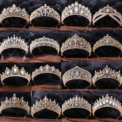 Bridal Luxury Crystal Tiara For Women