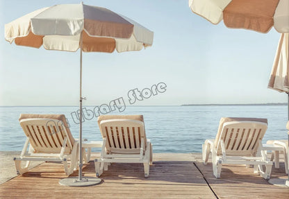 Italian coast printed canvas