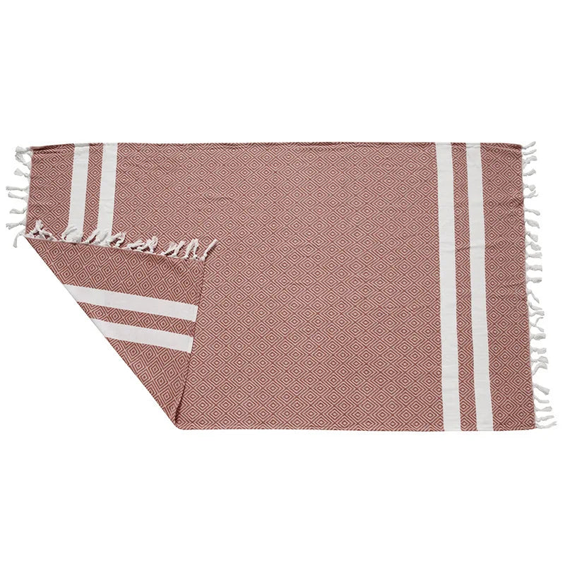 Turkish Beach Towel Oversized (40"x70") - Sand Free, Extra Large, Ultra Soft,Compact & Lightweight for TravelQuick Drying