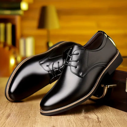 Men's Leather Dress Shoes Soft Sole