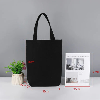 Bulk Wholesale 100pcs/Lot Reusable Cotton Bag Custom Canvas Shopping Tote Bags with Logo
