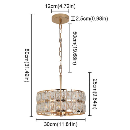 Modern Stainless Steel Ring Led Chandeliers For Dining Room Home Decor