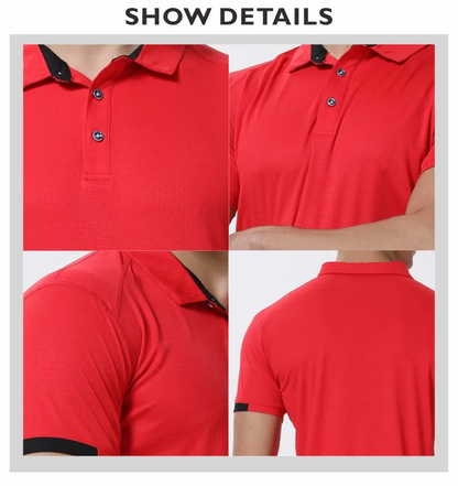 Customizable Diy Logo Quick-drying Polo Shirt For Men & Women Hiking Cycling Camping Outdoor Sports Group Clothing