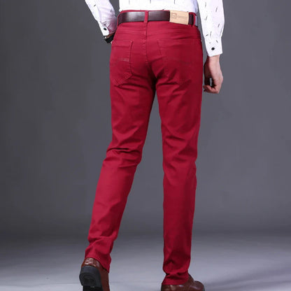 Fashion Straight Classic Fit Soft Male Jeans