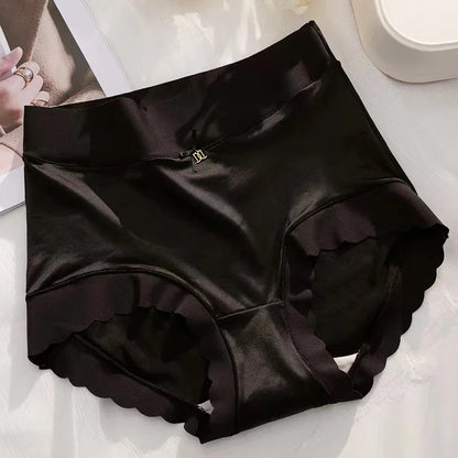 Women's Soft Comfortable Cotton/Silk Briefs High Waist