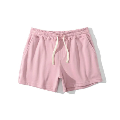 Cotton Running Shorts For Men Gym Fitness Home Casual Sport Underwear Yoga Workout Training Loose Boxers Super Short Pants Sweat