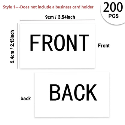 200pcs, Custom Business Cards/Cards, Business Cards, Desktop Business Cards, Thank You Cards, Business Cards, Waterproof Surface