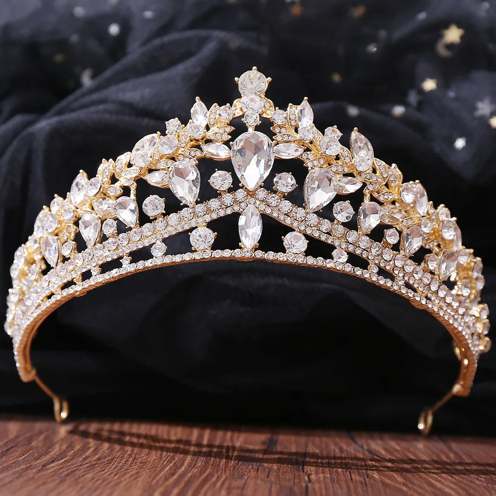 Bridal Luxury Crystal Tiara For Women