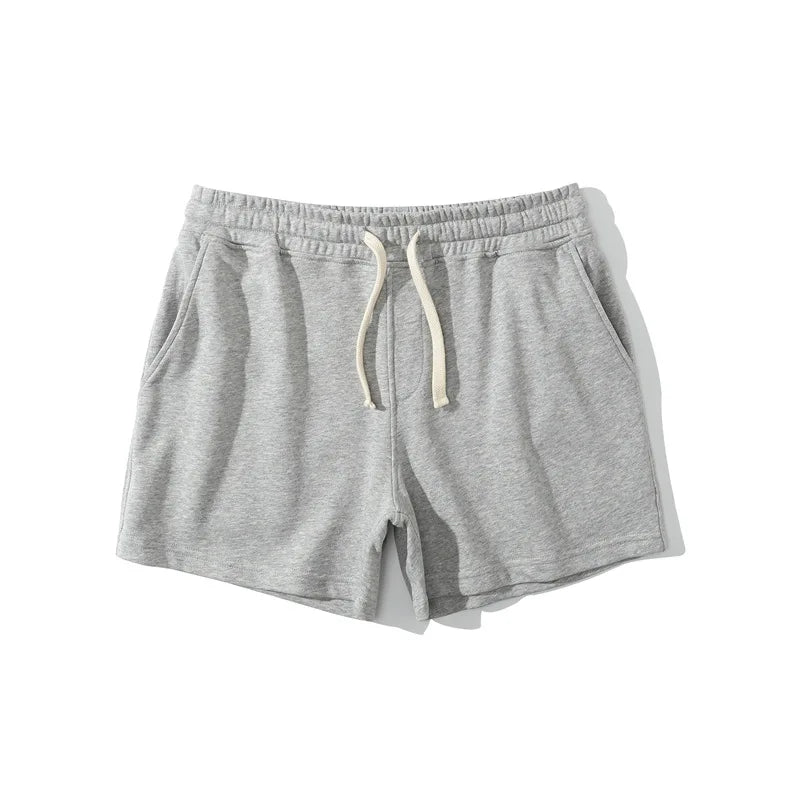 Cotton Running Shorts For Men Gym Fitness Home Casual Sport Underwear Yoga Workout Training Loose Boxers Super Short Pants Sweat