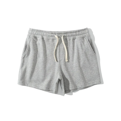 Cotton Running Shorts For Men Gym Fitness Home Casual Sport Underwear Yoga Workout Training Loose Boxers Super Short Pants Sweat