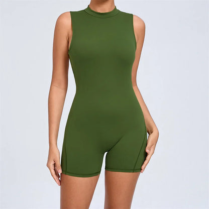 Women One-piece Sport Yoga Jumpsuit Workout Clothes