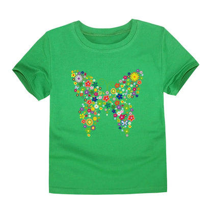 100% Cotton Toddler Girl T- Shirts