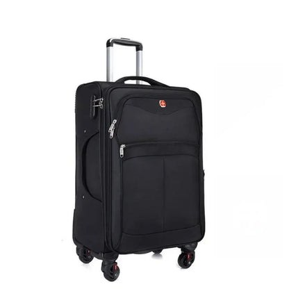 TRAVEL 20"24"28"32" Inch Expandable Oxford Waterproof Travel Suitcase Soft Large Trolley Rolling Luggage Bag On Wheels