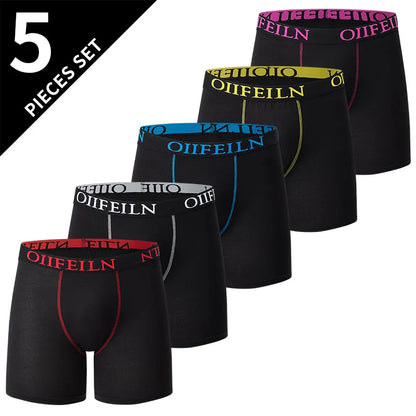 5/10 Pack Multi-size Men's Short Boxers Leisure Sports Elastic Waist