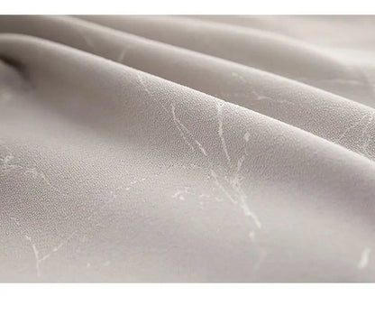 Customized Lightning Jacquard Thickened Chenille Blackout Curtains for Living Room Bedroom French Window