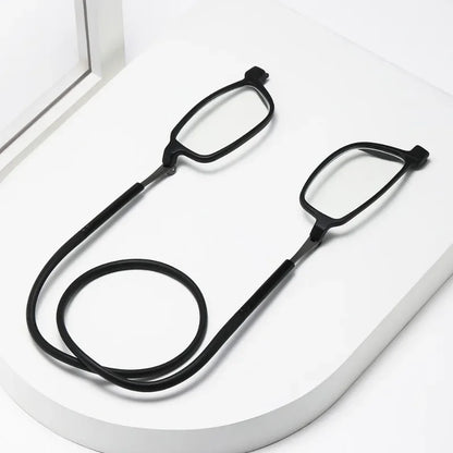 DML Ultralight Reading Men Women Glasses Hanging Stretch Anti-fatigue Presbyopia Unisex Glasses Diopter +1.5+3.5