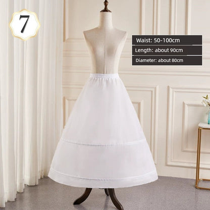 Mid Length Long Length Lolita Dress Inner Wear Wedding Dress Underskirt