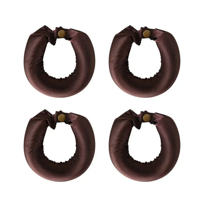 Heatless No Heat Hair Rollers Satin Curling Rod Soft Curlers Sleeping Flex Rods Styling Tools