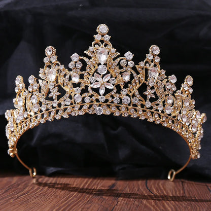 Bridal Luxury Crystal Tiara For Women