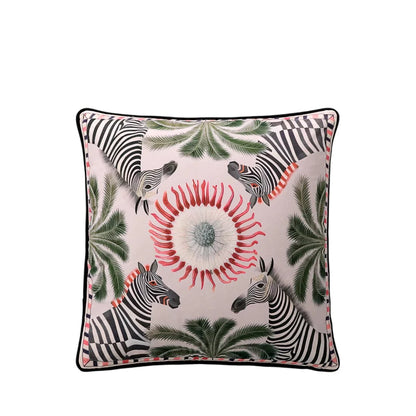 Tiger Home Cushion Velvet Cover Cheetah With Ginger Jar Decorative Pillow Case