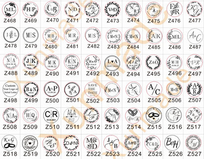 Custom Initials Embosser stamp,Book Embosser Personalized Wedding Embossing Stamp, Address Stamp, Form the Library Embosser