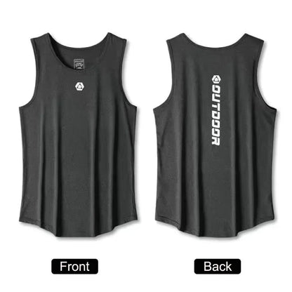 Sport Running Men's Summer Thin Quick Drying Vest+short
