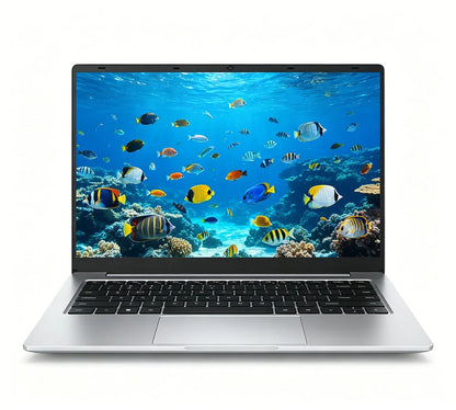 14.1 Inch FHD Ultra Thin Laptop Intel N3700/4405U Win11 DDR4 16GB/32GB RAM 2TB SSD Portable Business Office Notebook PC
