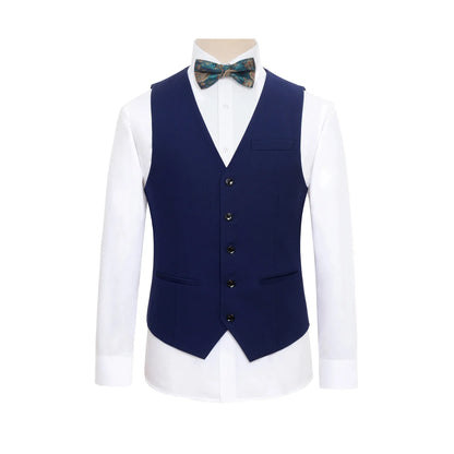 Men Plus Size Black Suit Vest Solid Color Single Breasted Waistcoat Grey Black Navy 9XL
