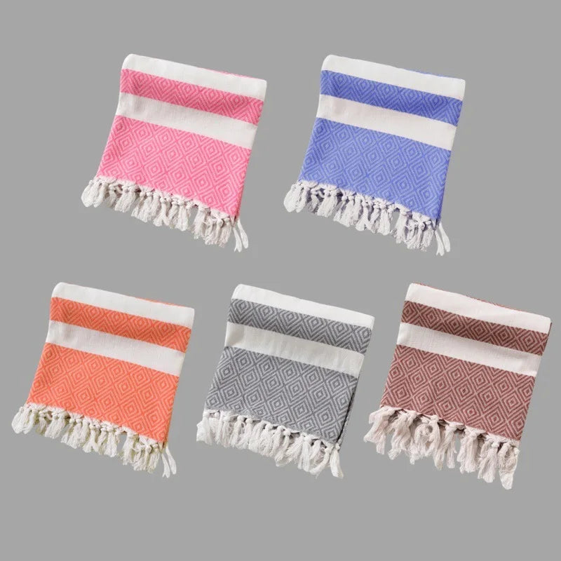 Turkish Beach Towel Oversized (40"x70") - Sand Free, Extra Large, Ultra Soft,Compact & Lightweight for TravelQuick Drying