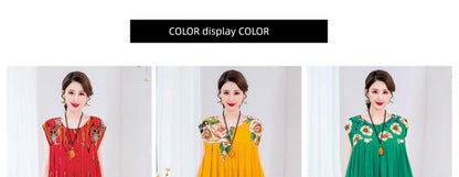 Summer Pure Cotton Stylish Extra Large Size 110.00kg Dress or Sleepwear