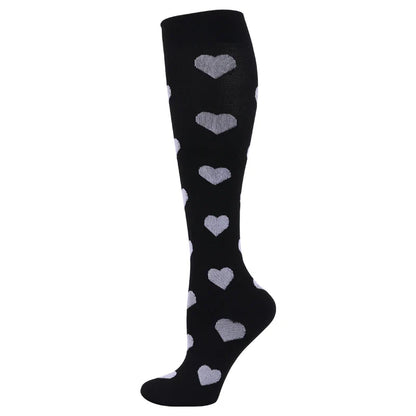 New Compression Socks Men Women Graduated 20-30 Mmhg Fit For Medical Edema Diabetes Varicose Veins, Running Compression Socks