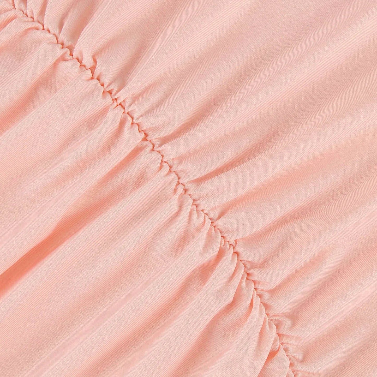 Maternity Dress Short Sleeve Slash Ruffles